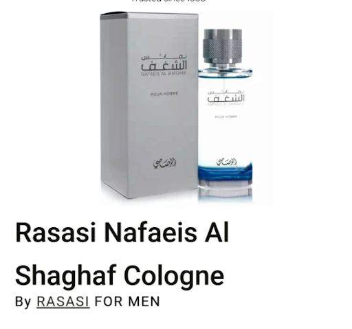 Nafaeis Al Shaghaf Pour Homme